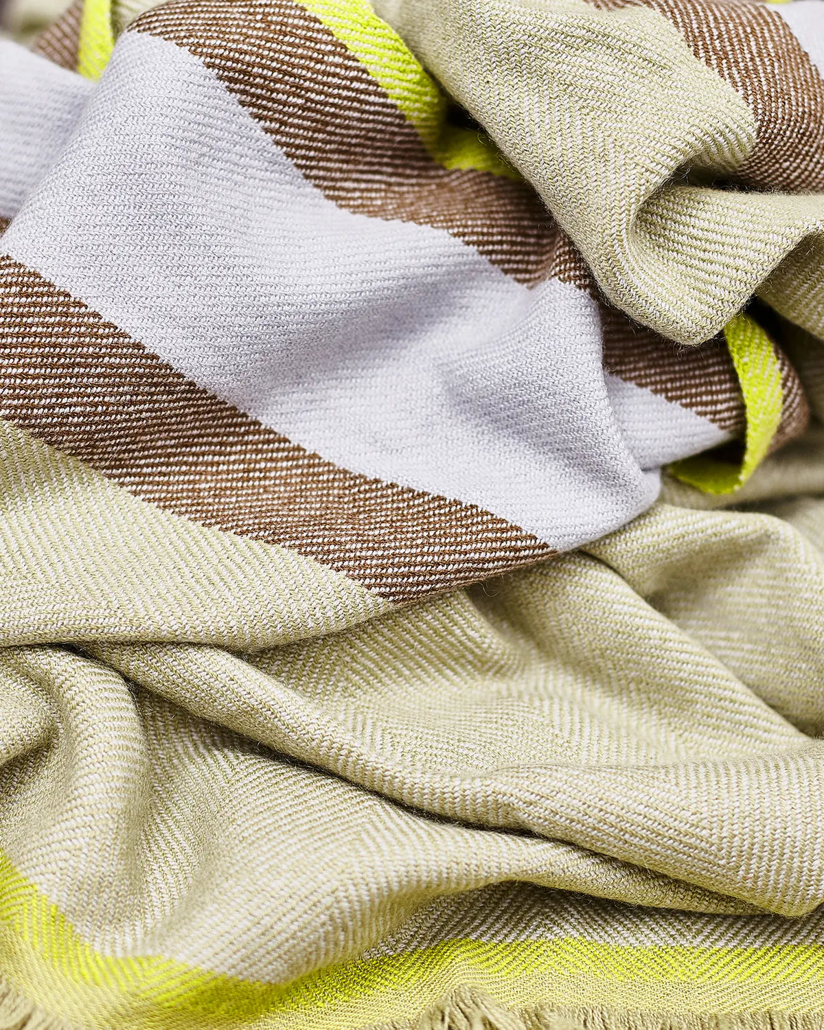 Designer Kaschmir Kuscheldecke "LIMA" von MOGLI & MARTINI