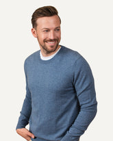 Kaschmir Pullover für Herren in Blau von MOGLI & MARTINI #farbe_indigo