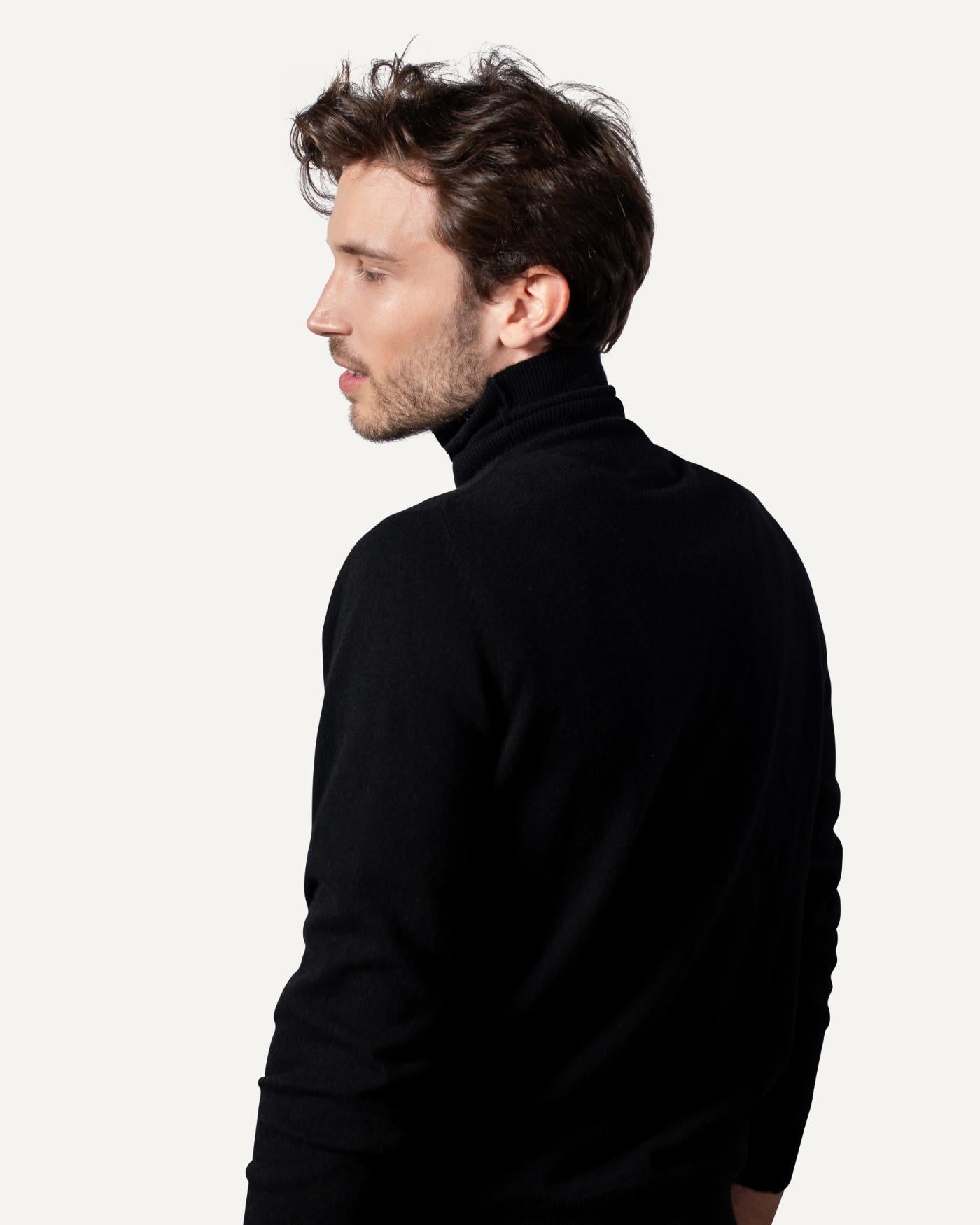 Cashmere turtleneck sweater