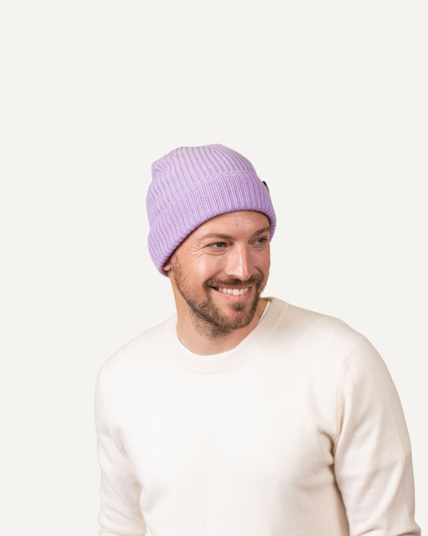 Cashmere knitted hat