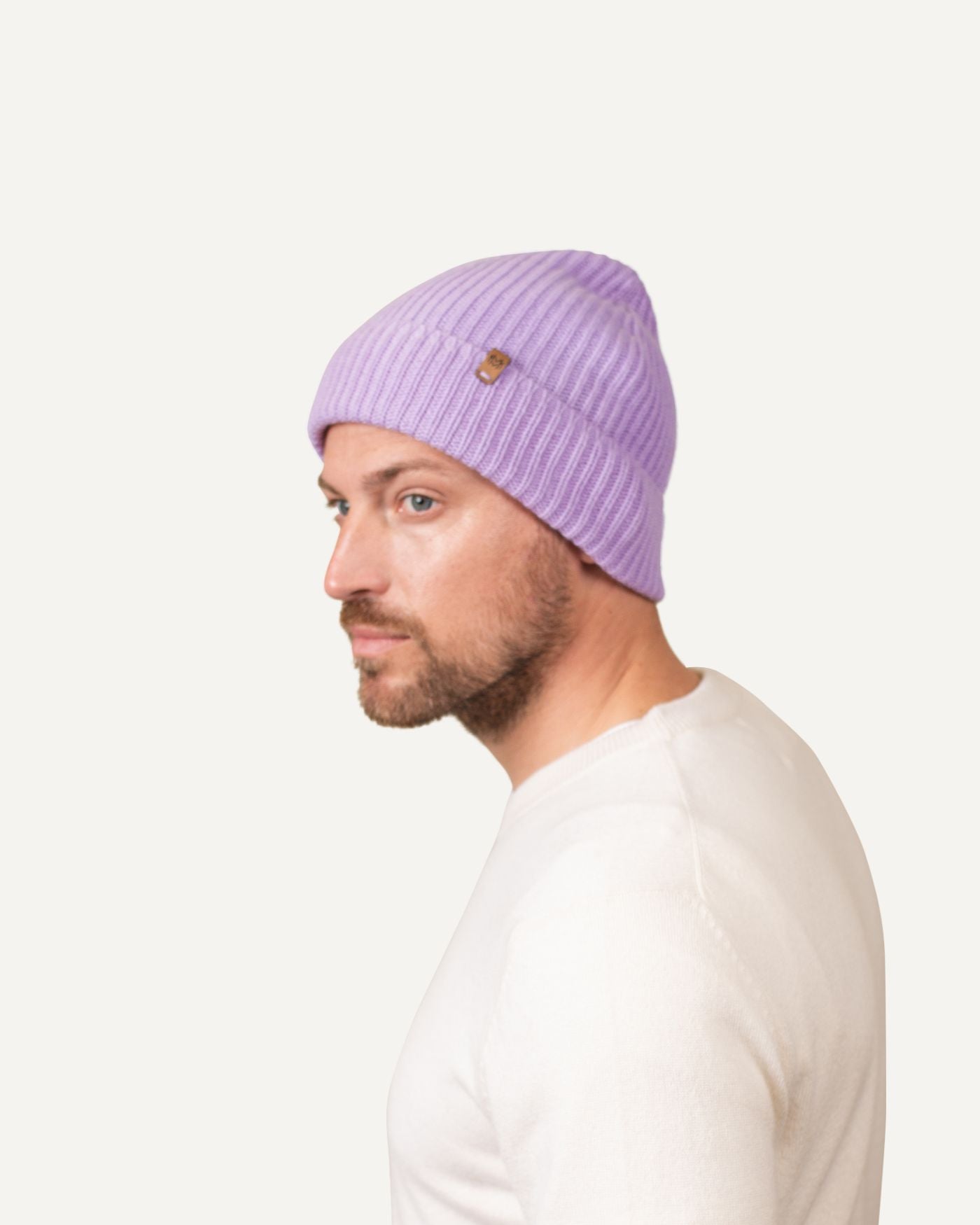 Cashmere knitted hat
