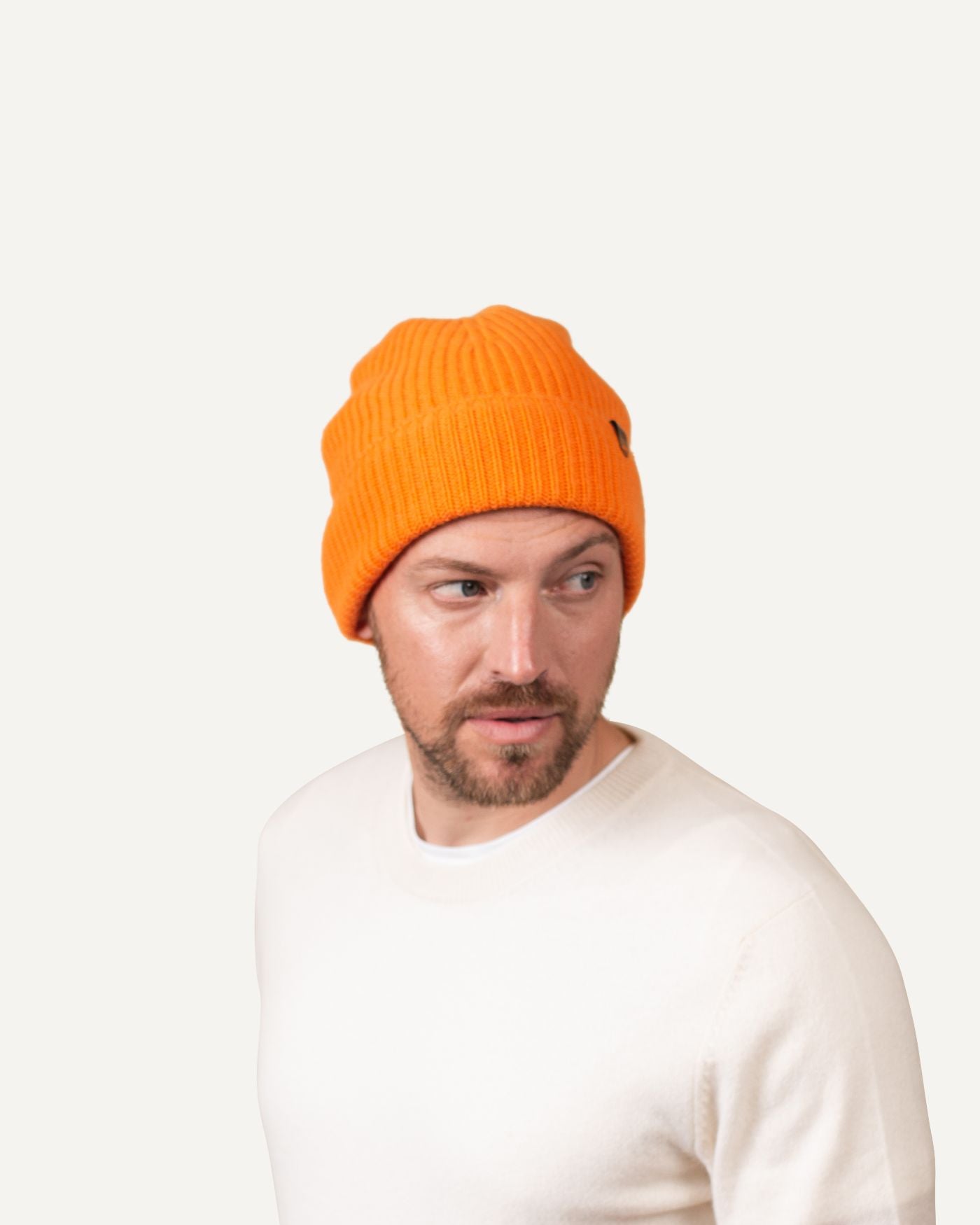 Cashmere knitted hat