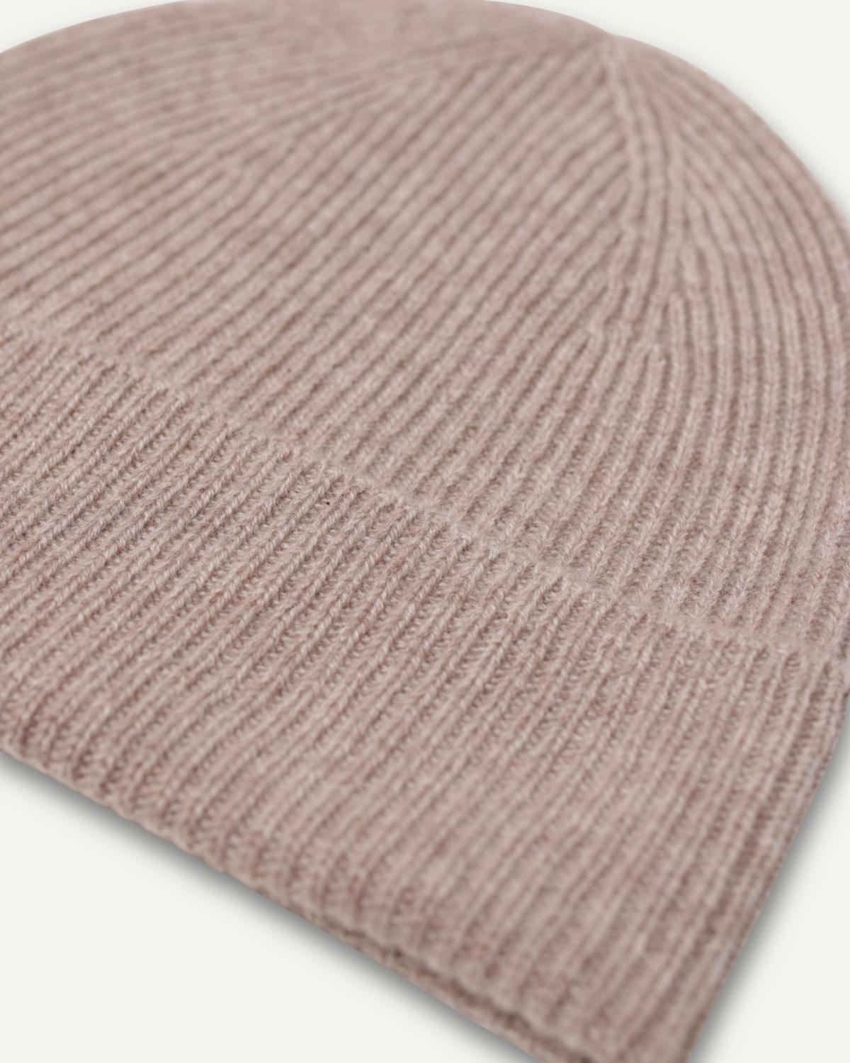 Leichte Kaschmir Mütze für Herren in Marmor von MOGLI & MARTINI #farbe_marmor