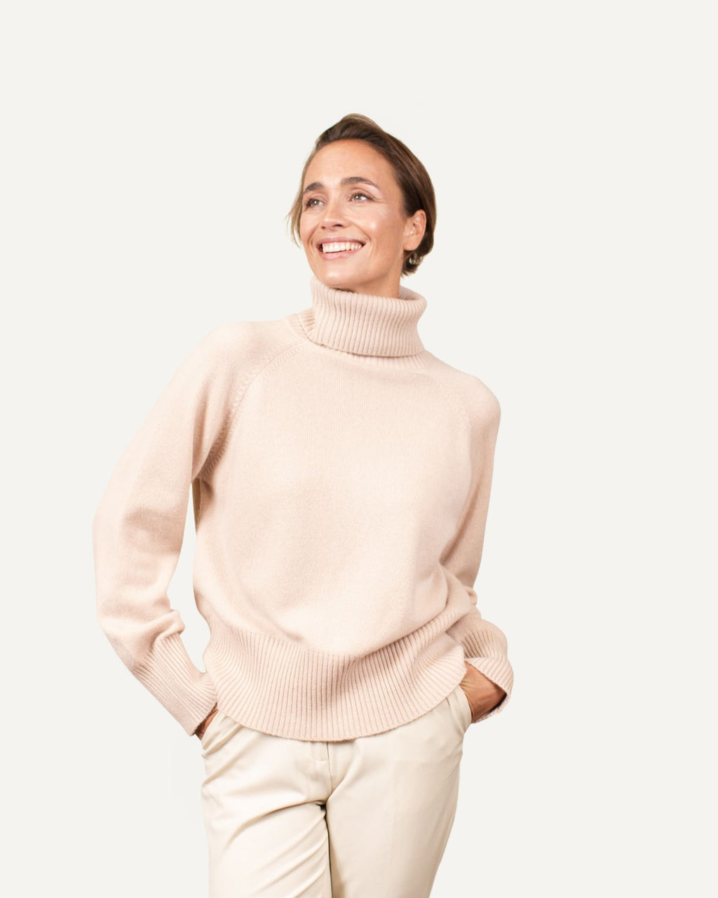 MOGLI MARTINI Kaschmir Rollkragenpullover Damen - Main Image