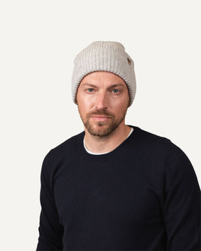 Cashmere knitted hat 