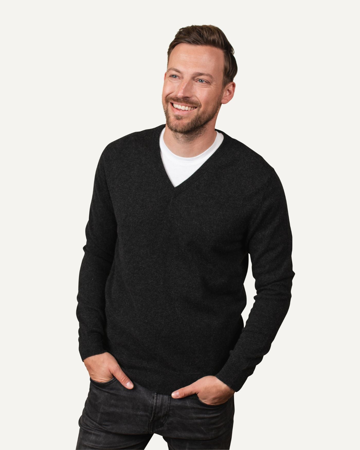 Cashmere V-Neck Sweater