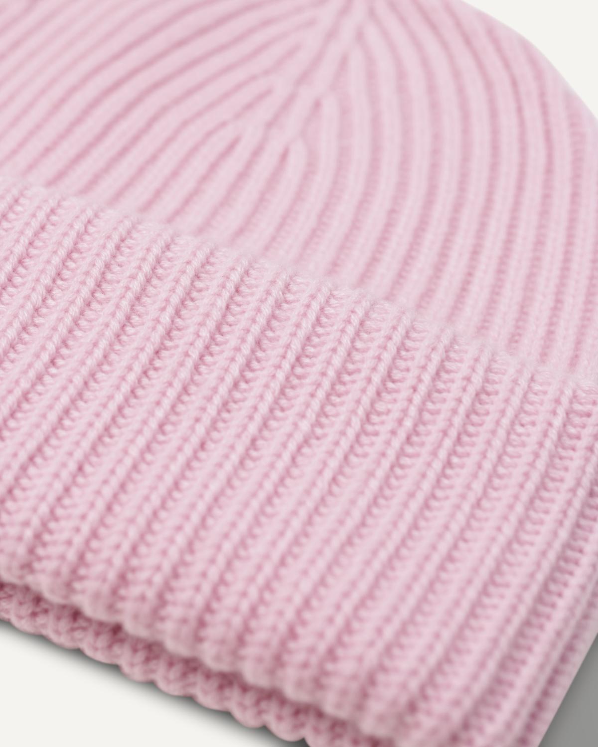 Oversize cashmere cap