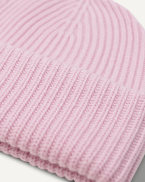 Oversize cashmere cap