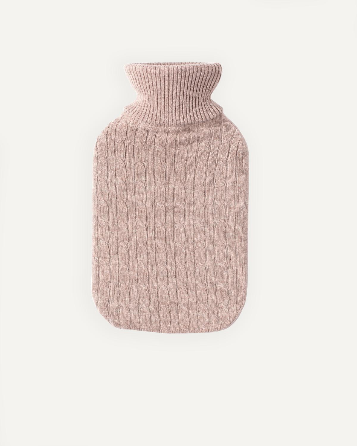 Cashmere hot water bottle by MOGLI & MARTINI in the colour marble #colour_marble